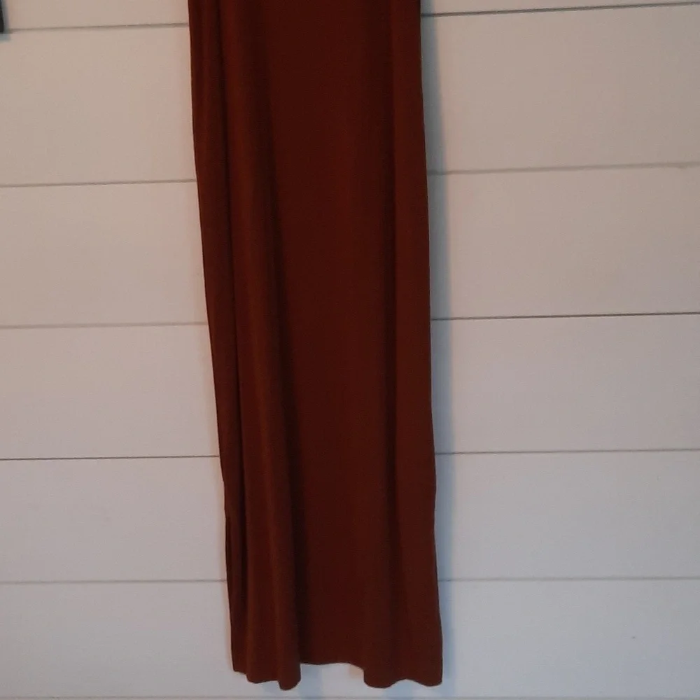 Banana Republic Maxi Knit Dress, XS, Rust color, Never worn. Perfect condition. - Picture 2 of 4